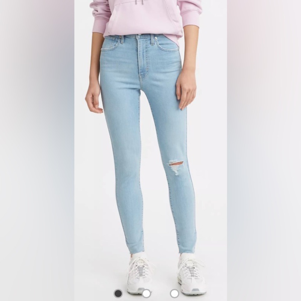 Levi’s Mile High Super Skinny Women’s Light Wash Jeans Size 29